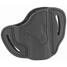 1791 BHC Belt Holster Compact, OWB, Stealth Black Leather, Fits Glock 42/43/43X, 1911 3