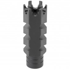 Advanced Technology Shark Muzzle Brake, 1/2-28 Thread With Crush Washer, Fits AR-15, Black Oxide Finish A.5.10.2251