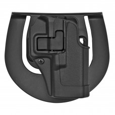 BLACKHAWK SERPA CQC Concealment Holster with Belt and PaddleAttachment, Fits Glock 19/23/32/36, Right Hand, Matte Black 410502BK-R