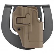 BLACKHAWK CQC SERPA Holster With Belt and Paddle Attachment, Fits Glock 19/23/32, Right Hand, Coyote Tan 410502CT-R