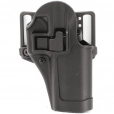 BLACKHAWK CQC SERPA Holster With Belt and Paddle Attachment, Fits Glock 21, S&W MP, Right Hand, Black 410513BK-R