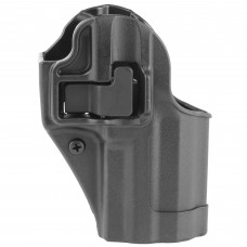 BLACKHAWK CQC SERPA Holster With Belt and Paddle Attachment, Fits HK P30, Right Hand, Black 410517BK-R