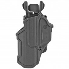BLACKHAWK T-Series, Level 2 Compact, Left Hand, Black, Fits Glock 17, Polymer 410700BKL
