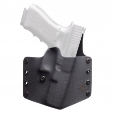 BlackPoint Tactical Standard OWB Holster, Fits Glock 17/22/31, Right Hand, Black Kydex, with 1.75