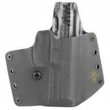 BlackPoint Tactical Standard OWB Holster, Fits HK VP9, Right Hand, Black Kydex, with 1.75