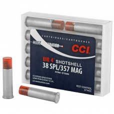 CCI Shotshell, 357MAG/38 Special, 84 Grain, Shotshell, #4 Shot Size, 10 Round Box 3714CC