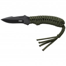 Columbia River Knife & Tool Thunder Strike Fixed Blade Knife, Black 2032