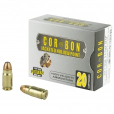 CorBon Self Defense, 357SIG, 115 Grain, Jacketed Hollow Point, 20 Round Box 357SIG115
