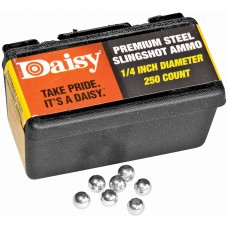 Daisy Powerline Steel Slingshot Ammo, 1/4