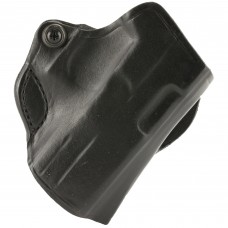 DeSantis Gunhide Mini Scabbard Belt Holster, Fits Glock 26/30, Right Hand, Black Leather 019BAE8Z0