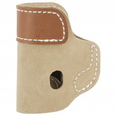 DeSantis Gunhide Sof-Tuck Inside The Pant Holster, Fits S&W .380 Bodyguard With Laser, Right Hand, Tan Leather 106NAU7Z0