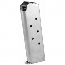 Ed Brown Magazine, 45ACP, 7Rd, Stainless, Fits 1911, Includes 1 Thick and 1 Thin Base Pad 847
