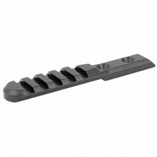 Ergo Grip Aluminum UMP Picatinny Rail, 5 Slots, Extended, 2Mounting Holes, Black Finish 4766-BK