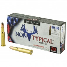 Federal Non Typical, 30-30, 150Gr, Soft Point, 20 Round Box 3030DT150