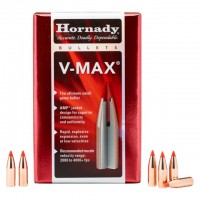 Hornady 17 Cal .172 20 Grain V-MAX Bullets Box of 100