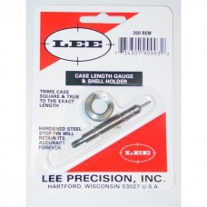 Lee Precision Case Length Gauge & Shell Holder .260 Remington