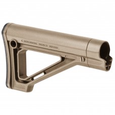 Magpul Industries MOE Fixed Carbine Stock, Fits AR Rifles, Mil-Spec, FDE Finish MAG480-FDE