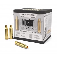Nosler 7mm-08 Remington Brass box of 50
