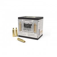 Nosler .22-250 Remington Brass box of 50