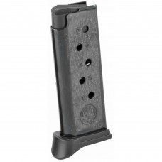 Ruger Magazine, 380ACP, 6Rd, Blue, with Finger Rest, Fits Ruger LCP 90333