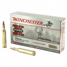 Winchester Ammunition Super-X, 7MM REM, 150 Grain, Power Point, 20 Round Box X7MMR1