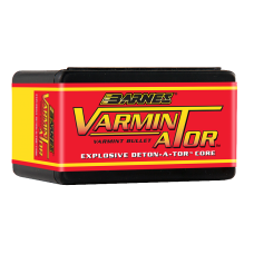 Barnes VARMIN-A-TOR Bullets .20 Caliber .204 Diameter. 32 Grains Hollow Point Box of 100