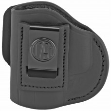 1791 4 Way Holster, Belt Holster, Left Hand, Stealth Black, Leather, Fits Glock 22, 23, 26, 27, 28, 29, 30, 33, 39 / Sig Sauer P228, P229 / Springfield XDS, XDE, XD (9 and 40 cal.) / Taurus G2, G2c, 709 slim / And similar frames 4WH-4-SBL-L