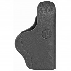 1791 Smooth Concealment Holster, Leather Inside Waistband Holster, Left Hand, Night Sky Black, Fits Glock 17 19 22 23 & S&W MP40/MP9/Shield, Size 4 SCH-4-NSB-L