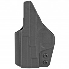 1791 Tactical Kydex, Inside Waistband Holster, Right Hand, Black Kydex, Fits S&W Shield TAC-IWB-SHIELD-BLK-R