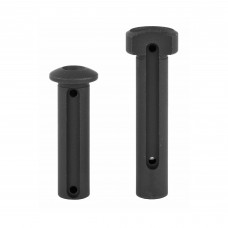 2A Armament Builders Series, AR15 Takedown Pins (Drilled Through), Anodize Black Finish 2A-TDPAL-BLK