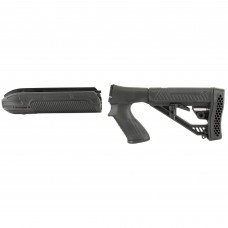 Adaptive Tactical EX Performance Stock Kit, Fits Remington 870 12 Gauge, Forend and M4 Style Stock, Black Finish AT-02000
