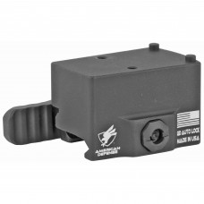 American Defense Mfg. Mount, Fits Trijicon RMR, Quick Release, Co-Witness Height, Black AD-RMR-CO-STD