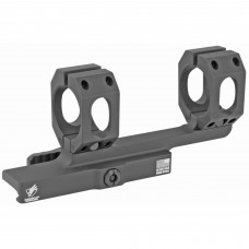 American Defense Mfg. Mount, Picatinny, Quick Release, Fits 30MM Scope, Black Finish AD-SCOUT-30-STD