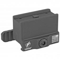 American Defense Mfg. Mount, Fits Aimpoint Micro T-1, Quick Release, Lower 1/3 Co-Witness, Black AD-T1-11-STD