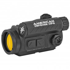 American Defense Mfg. Spek Red Dot, Black Finish, 2 MOA, T1 Co-Witness Mount with Titanium Lever RD-T1-CO