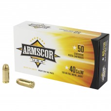 Armscor 40 S&W, 180 Grain, Full Metal Jacket, 50 Round Box FAC40-2N