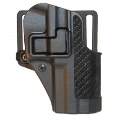 BLACKHAWK CQC SERPA Holster With Belt and Paddle Attachment, Fits Glock 29/30, Right Hand, Carbon Fiber, Black 410030BK-R