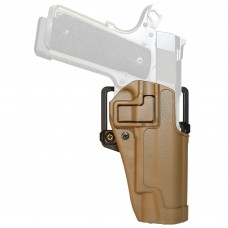 BLACKHAWK CQC SERPA Holster With Belt and Paddle Attachment, Fits Colt Government, Right Hand, Coyote Tan 410503CT-R