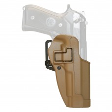 BLACKHAWK CQC SERPA Holster With Belt and Paddle Attachment, Fits Beretta 92/96 (Excludes the Elite/Brig Models), Right Hand, Coyote Tan 410504CT-R