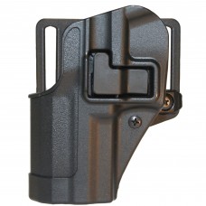 BLACKHAWK CQC SERPA Holster With Belt and Paddle Attachment, Fits S&W M&P, Left Hand, Black 410525BK-L