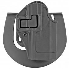 BLACKHAWK CQC SERPA Holster With Belt and Paddle Attachment, Fits Taurus 24/7, Right Hand, Black 410529BK-R