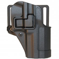 BLACKHAWK SERPA CQC Concealment Holster with Belt and Paddle Attachment, Fits Glock 29/30/39, Right Hand, Matte Black 410530BK-R