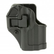 BLACKHAWK SERPA CQC Concealment Holster with Belt and Paddle Attachment, Fits Glock 43, Right Hand, Matte Black 410568BK-R