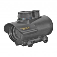 BSA Optics HMRGBD30CP, Red Dot, 30mm Objective, 5MOA Red, Green, or Blue Dot, Black Color HMRGBD30CP