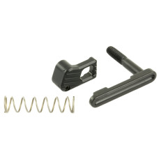 Battle Arms Development, Inc. Magazine Release Kit, Package 2, BAD-EMMR-B-L (Enhanced Modular Magazine Release - Large - Black), AR15-MCS (Magazine Release Spring) and BAD-EMC-IC (Enhanced Magazine Catch) 100-025-395