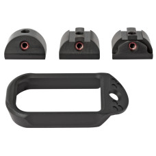 Battle Arms Development, Inc. Magwell, Black Finish, Fits Glock 17 Gen1-4 BAD-MW-G17-B