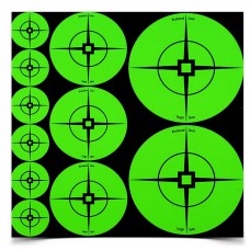 Birchwood Casey Target Spots Assortment, Green, 60-1
