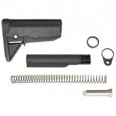 Bravo Company MOD 0 Stock Kit, Receiver Extension, Quick Detach End Plate, Lock Nut Action Spring, Carbine Buffer, Black Finish BCM-GFSK-MOD-0-BLK