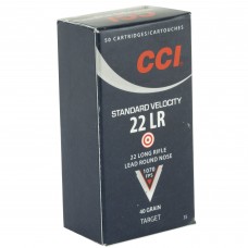 CCI Standard Velocity, 22LR, 40 Grain, Lead Round Nose, 50 Round Box 35