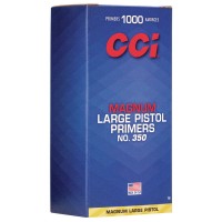 CCI Large Pistol Primers Magnum No. 350 Box of 1000